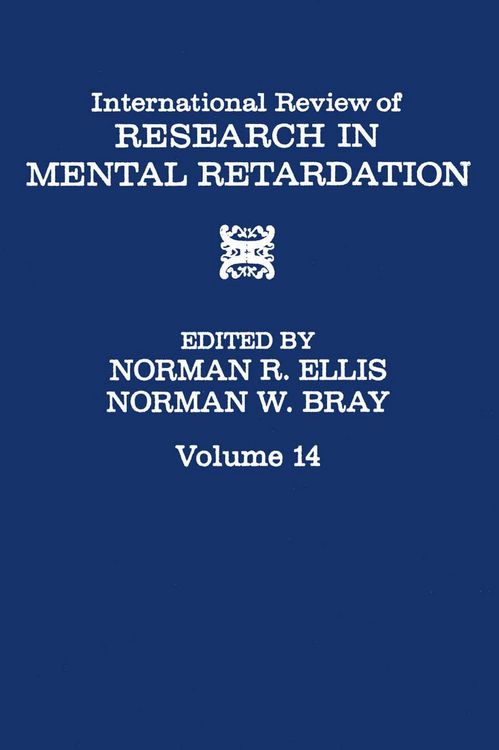 Produktbild: International Review of Research in Mental Retardation