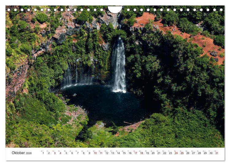 Produktbild: &Icirc;le de la R&eacute;union - Das franz&ouml;sische Paradies im Indischen Ozean (Wandkalender 2026 DIN A4 quer), CALVENDO Monatskalender