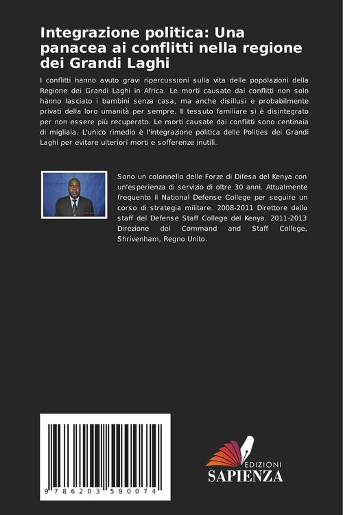 Produktbild: Integrazione politica: Una panacea ai conflitti nella regione dei Grandi Laghi