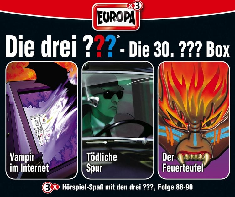 Produktbild: Die drei ??? 30. Box (88-90) 