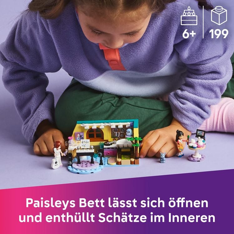 Produktbild: LEGO Friends 42647 Paisleys Zimmer, Spielset f&uuml;r Rollenspiele