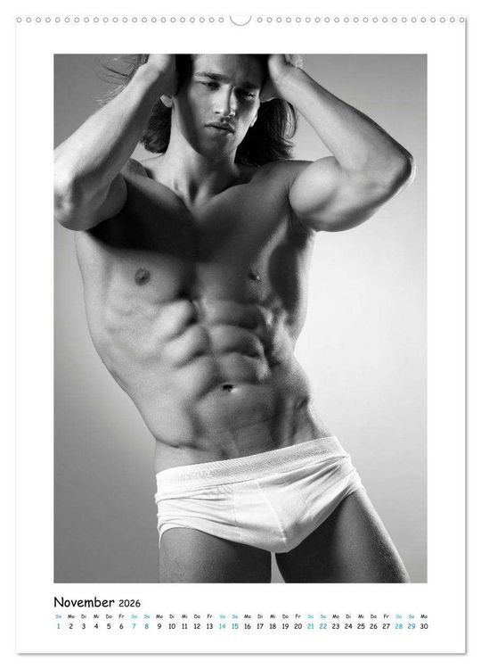 Produktbild: M&auml;nner... in underwear deluxe (Wandkalender 2026 DIN A2 hoch), CALVENDO Monatskalender