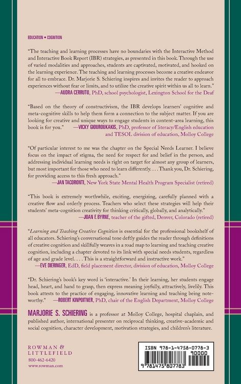 Produktbild: Learning and Teaching Creative Cognition