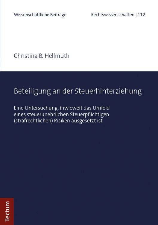 Produktbild: Beteiligung an der Steuerhinterziehung