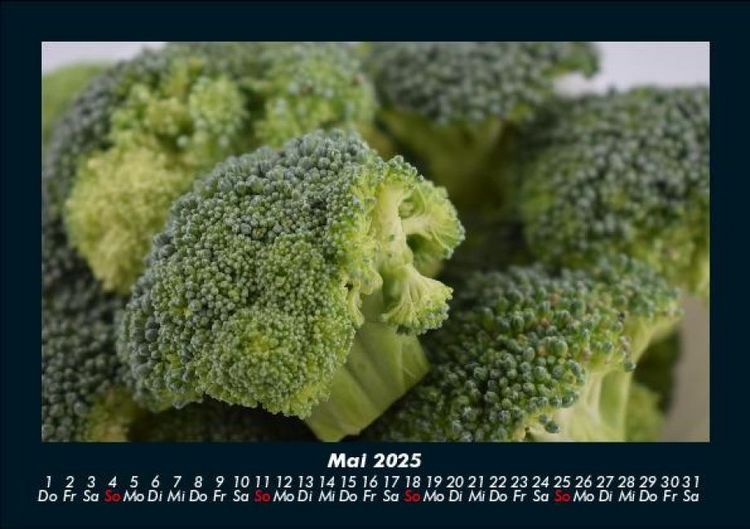Produktbild: Gem&uuml;sekalender 2025 Fotokalender DIN A5