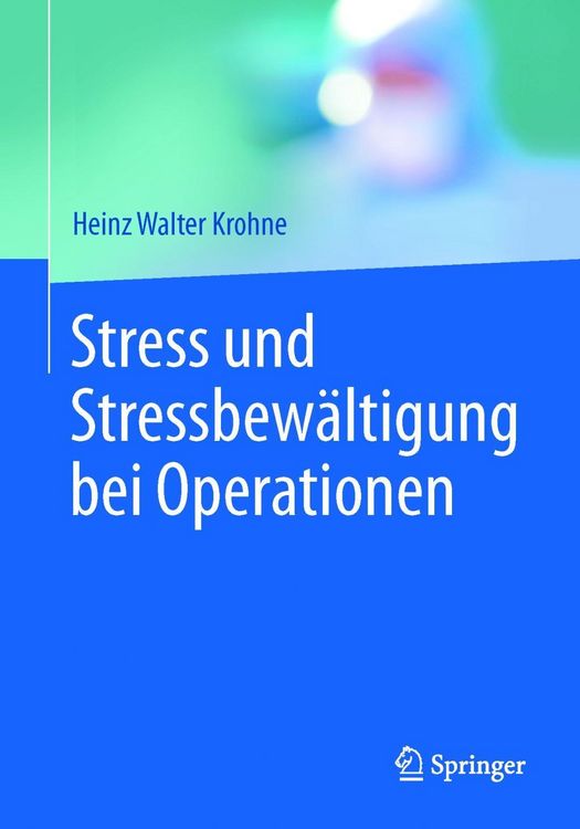 Produktbild: Stress und Stressbew&auml;ltigung bei Operationen