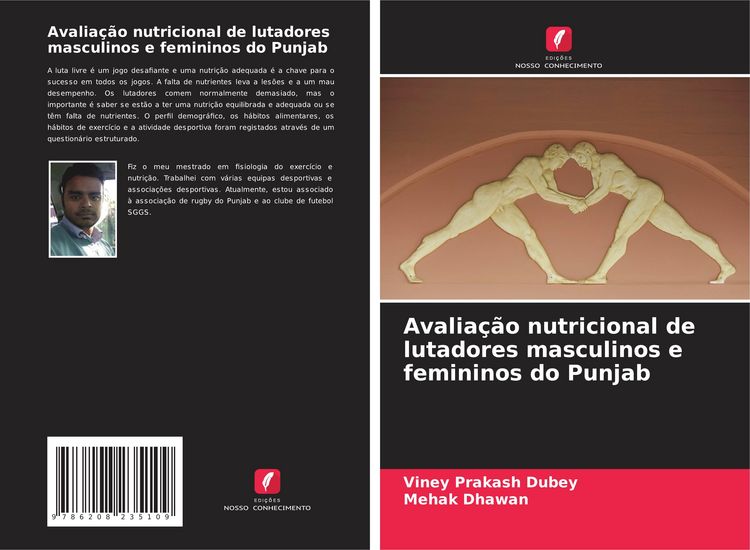 Produktbild: Avalia&ccedil;&atilde;o nutricional de lutadores masculinos e femininos do Punjab