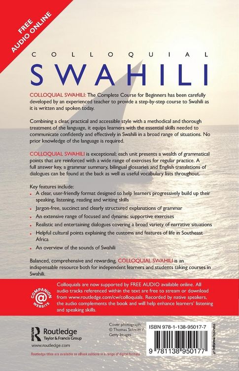 Produktbild: Colloquial Swahili