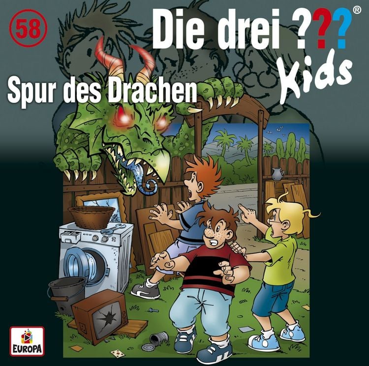 Produktbild: Die drei ??? Kids 58: - Spur des Drachen, Audio-CD