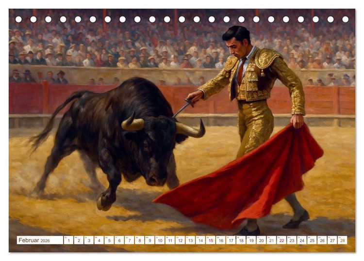Produktbild: Ernest Hemingway (Tischkalender 2026 DIN A5 quer), CALVENDO Monatskalender