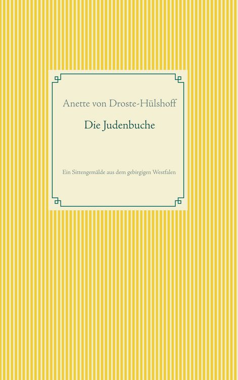 Produktbild: Die Judenbuche