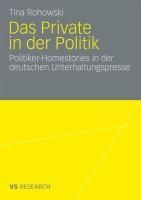 Produktbild: Das Private in der Politik