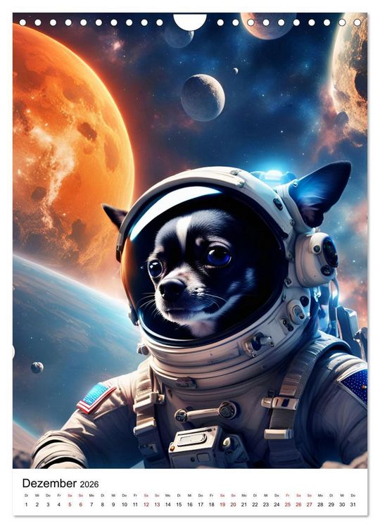 Produktbild: Chihuahua Karrieren (Wandkalender 2026 DIN A4 hoch), CALVENDO Monatskalender