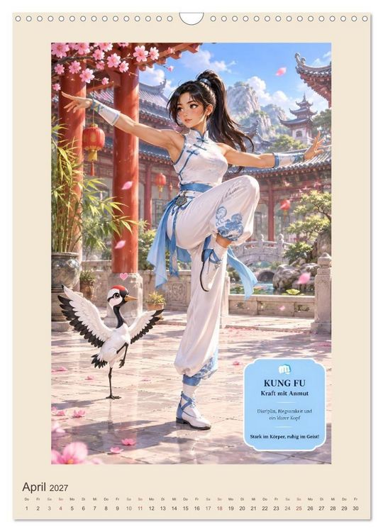 Produktbild: Beliebte Hobbys in China (Wandkalender 2027 DIN A3 hoch), CALVENDO Monatskalender