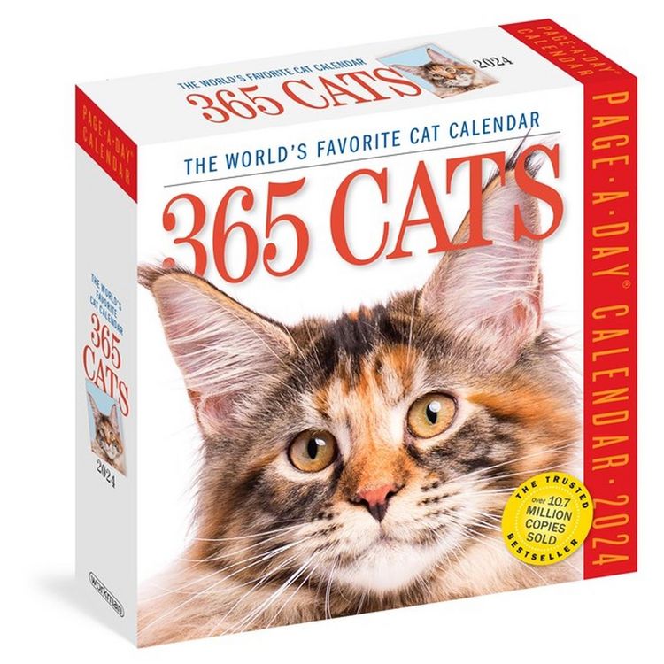 Produktbild: 365 Cats Page-A-Day Gallery Calendar 2024