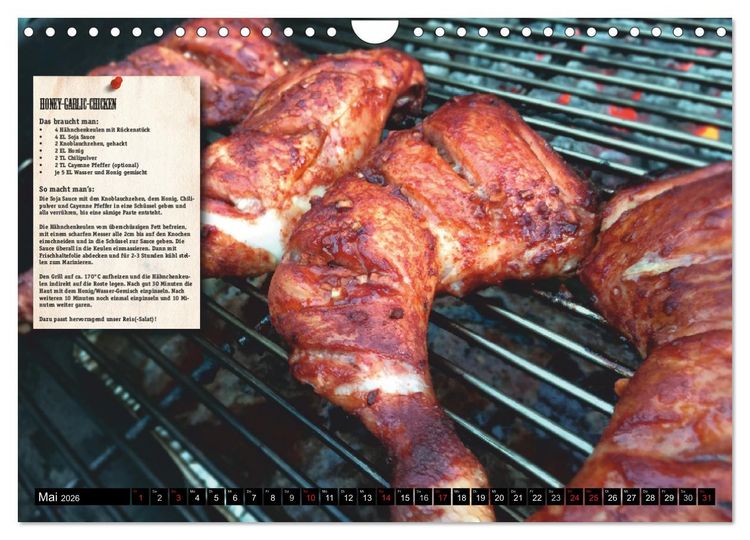 Produktbild: ALIEN-BBQ 2026 (Wandkalender 2026 DIN A4 quer), CALVENDO Monatskalender