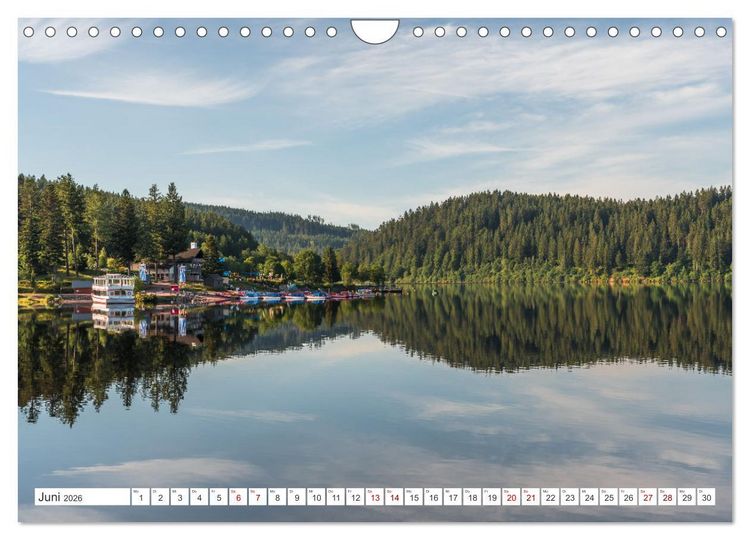 Produktbild: Schwarzwald (Wandkalender 2026 DIN A4 quer), CALVENDO Monatskalender