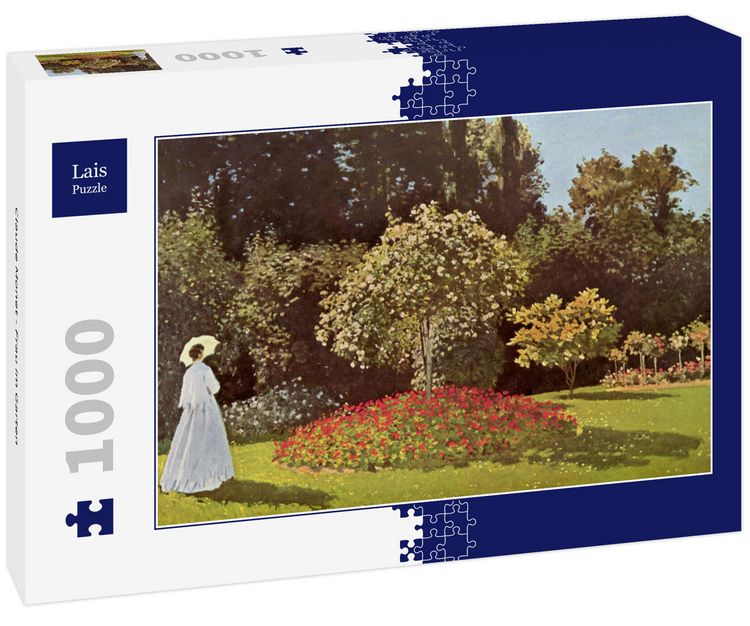 Produktbild: Lais Puzzle Claude Monet - Frau im Garten 1000 Teile