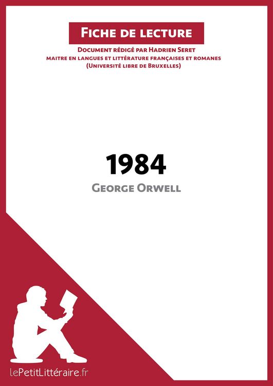 Produktbild: 1984 de George Orwell (Fiche de lecture)