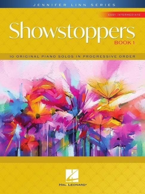 Produktbild: Showstoppers, Book 1 Jennifer Linn Series - 10 Original Easy Intermediate-Level Piano Solos in Progressive Order Piano Solo Sheet Music Songbook by Composer Jennifer Linn Recital Collection