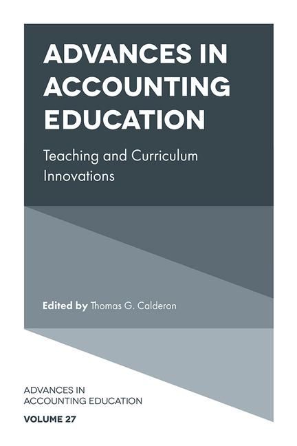 Produktbild: Advances in Accounting Education