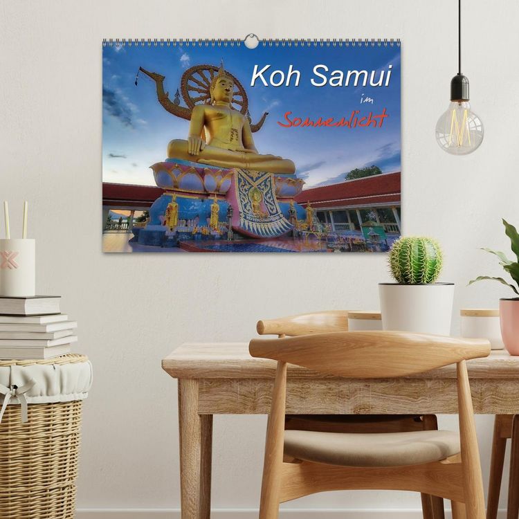 Produktbild: Koh Samui im Sonnenlicht (Wandkalender 2026 DIN A3 quer), CALVENDO Monatskalender