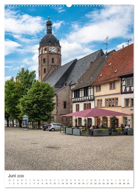 Produktbild: Die Stadt Sangerhausen (Wandkalender 2026 DIN A2 hoch), CALVENDO Monatskalender