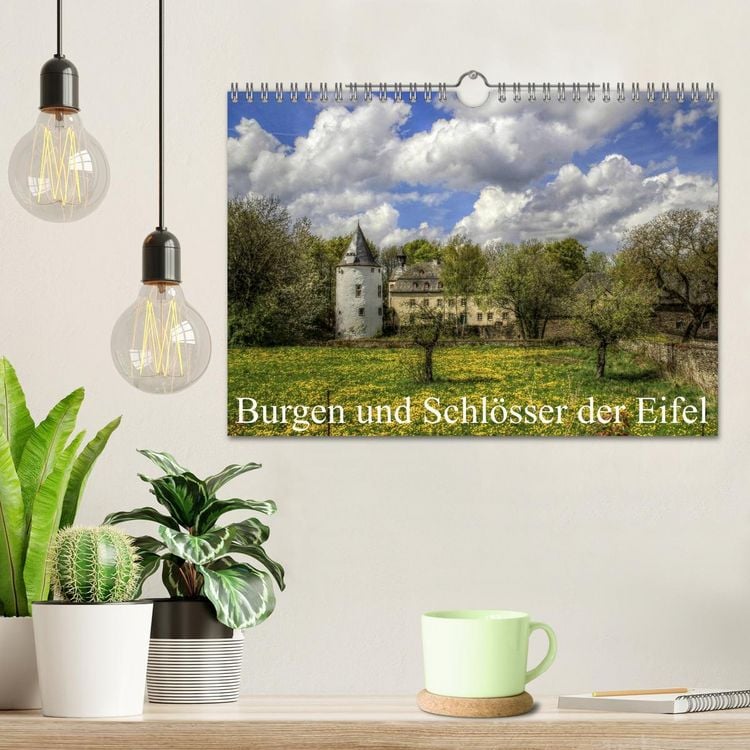 Produktbild: Burgen und Schl&ouml;sser der Eifel (Wandkalender 2026 DIN A4 quer), CALVENDO Monatskalender