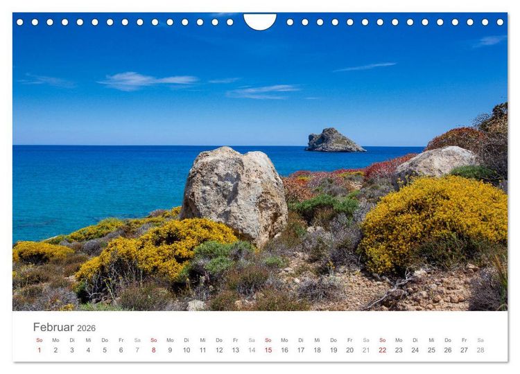Produktbild: Kreta - Naturlandschaften (Wandkalender 2026 DIN A4 quer), CALVENDO Monatskalender