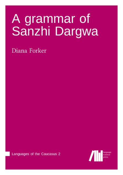 Produktbild: A grammar of Sanzhi Dargwa