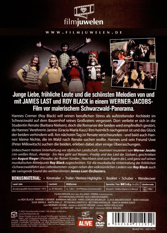 Produktbild: Schwarzwaldfahrt aus Liebeskummer (Filmjuwelen)