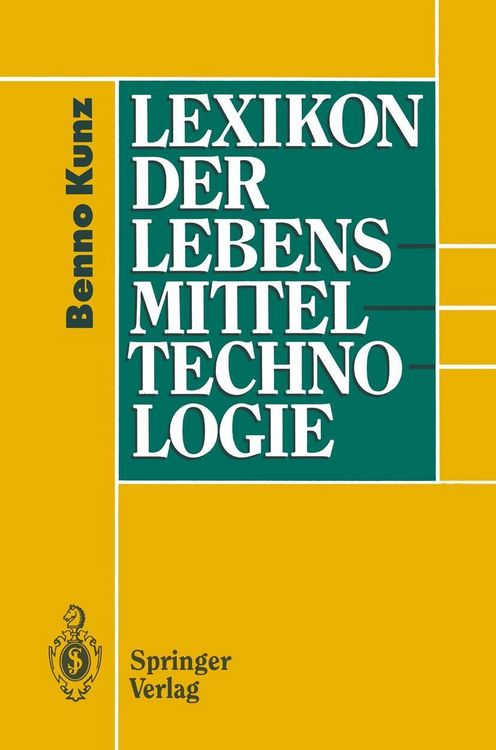 Produktbild: Lexikon der Lebensmitteltechnologie