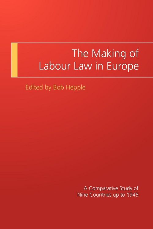 Produktbild: The Making of Labour Law in Europe