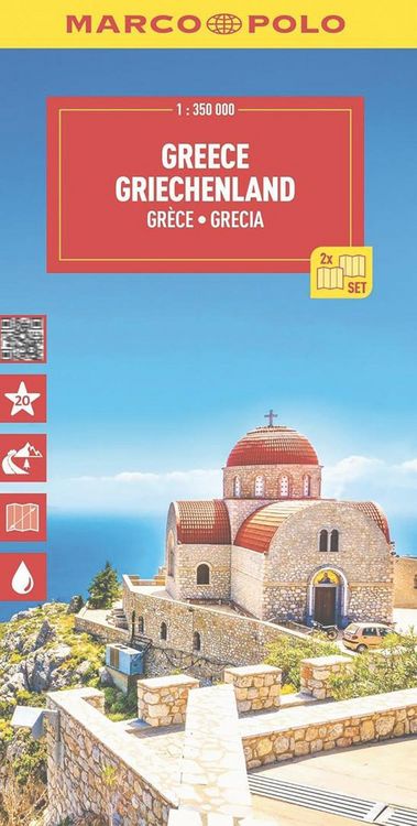 Produktbild: Grecia, Cicladi, Corf&ugrave;, Sporadi 1:350.000