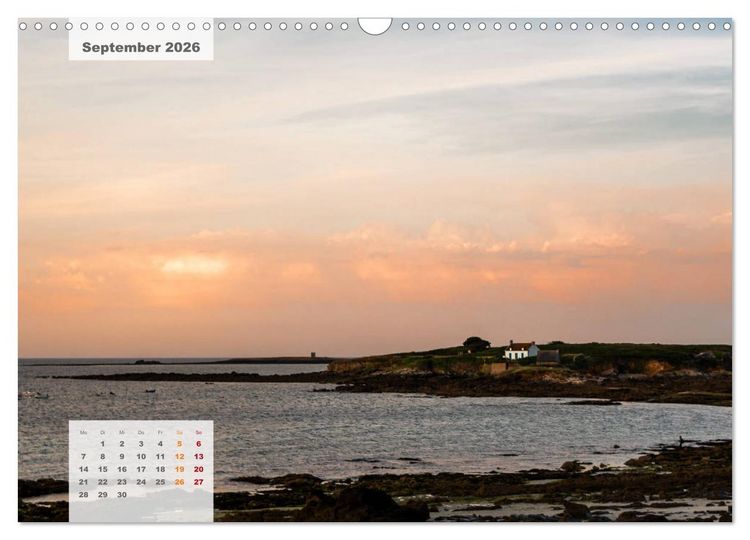 Produktbild: Bretagne - K&uuml;ste im Licht (Wandkalender 2026 DIN A3 quer), CALVENDO Monatskalender