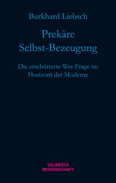 Produktbild: Prek&auml;re Selbst-Bezeugung