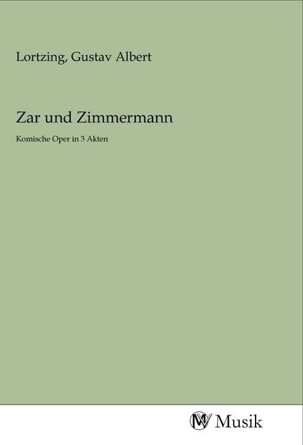 Produktbild: Zar und Zimmermann