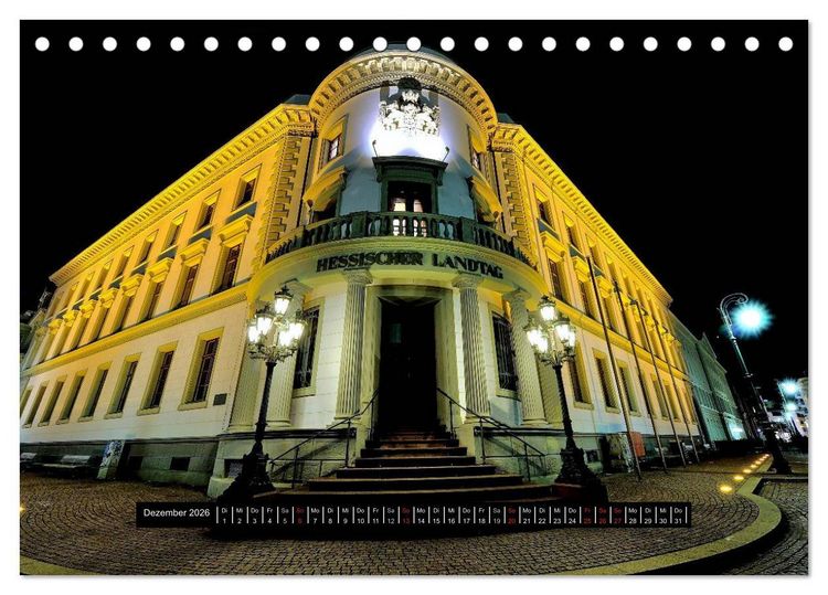 Produktbild: Wiesbaden Aquis Mattiacis (Tischkalender 2026 DIN A5 quer), CALVENDO Monatskalender
