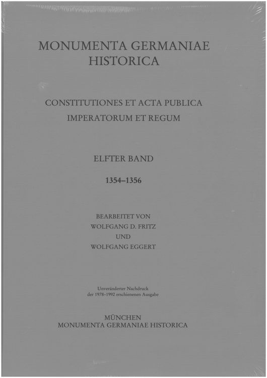 Produktbild: Constitutiones et acta publica imperatorum et regum (1354-1356)