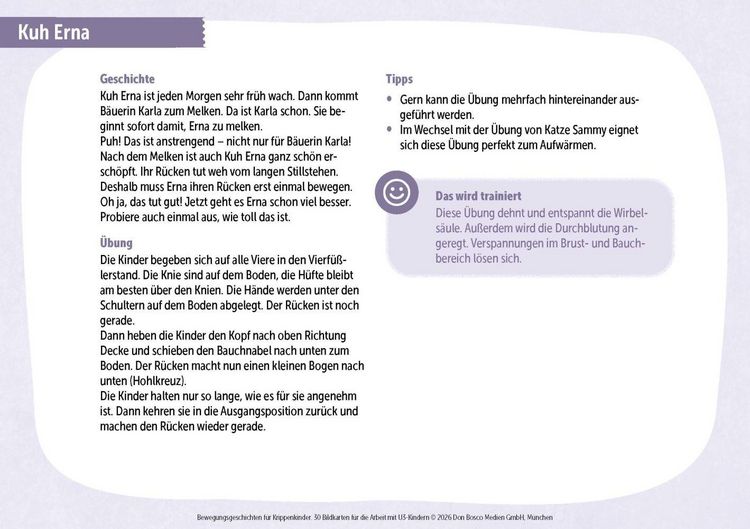 Produktbild: Bewegungsgeschichten f&uuml;r Krippenkinder
