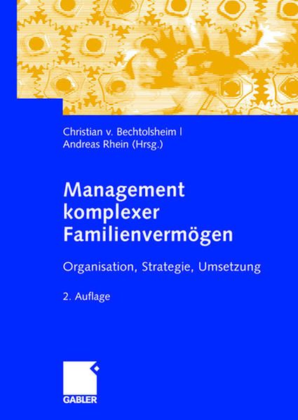 Produktbild: Management komplexer Familienverm&ouml;gen