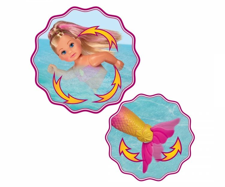 Produktbild: Simba 105733318 - Evi Love, Swimming Mermaid, Schwimmende Meerjungfrau, Puppe