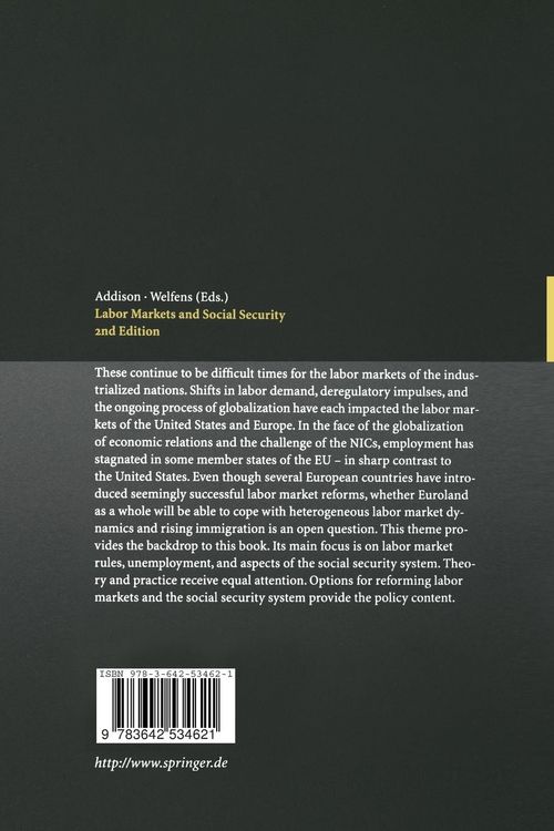 Produktbild: Labor Markets and Social Security