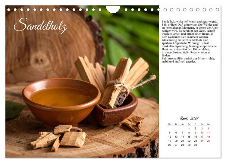 Produktbild: Heilsame Aroma&ouml;le (Wandkalender 2027 DIN A4 quer), CALVENDO Monatskalender