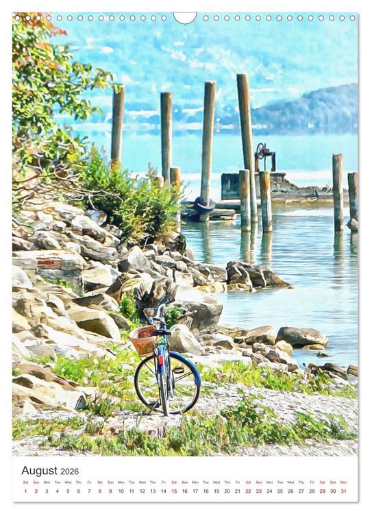 Produktbild: A Year Of Bicycles (Wall Calendar 2026 DIN A3 portrait), CALVENDO 12 Month Wall Calendar