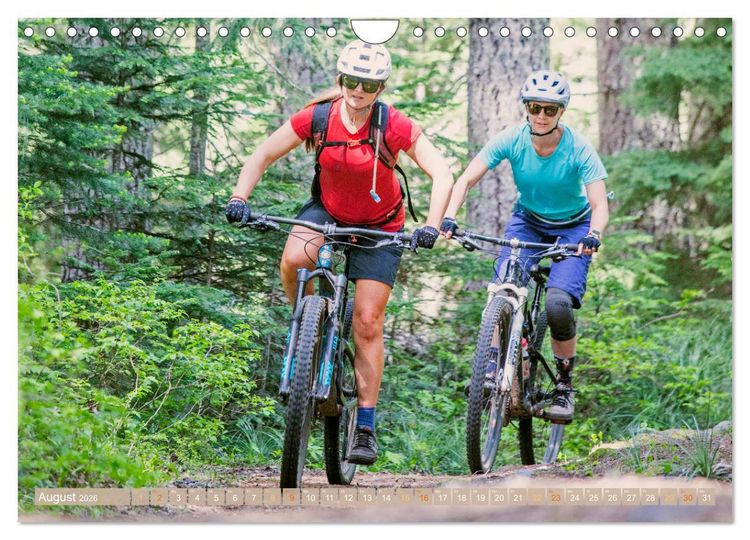 Produktbild: Mountainbike - &Uuml;ber Stock und Stein: Edition Funsport (Wandkalender 2026 DIN A4 quer), CALVENDO Monatskalender