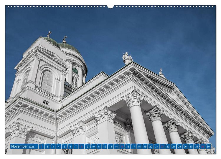 Produktbild: Helsinki - Die lebenswerteste Stadt der Welt (Wandkalender 2026 DIN A2 quer), CALVENDO Monatskalender