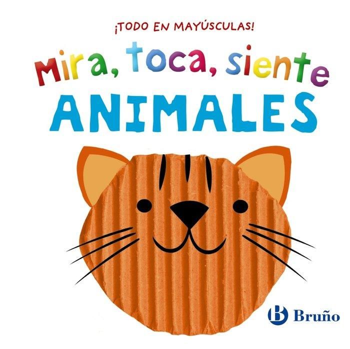 Produktbild: Mira, toca, siente. Animales