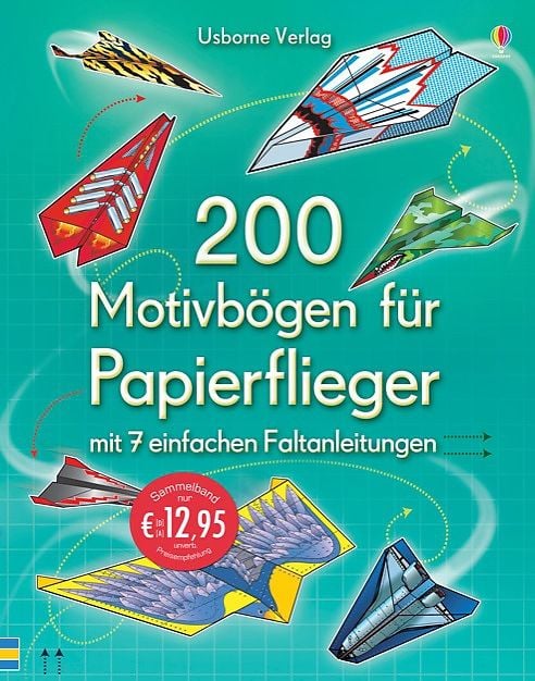 Produktbild: 200 Motivb&ouml;gen f&uuml;r Papierflieger