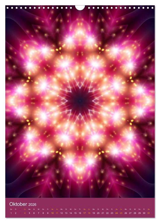 Produktbild: Lichtvolle Mandalas (Wandkalender 2026 DIN A3 hoch), CALVENDO Monatskalender